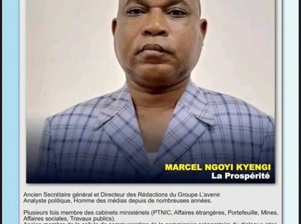 Exetat 2024, RDC : Marcel Ngoyi encourage les finalistes à prendre conscience des défis à venir !